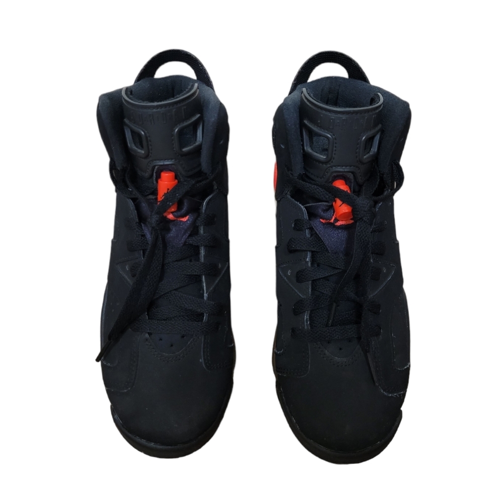 Nike Air Jordan 6 Retro Infrared 2014 384665-060 Size 6.5 Black Infrared OG